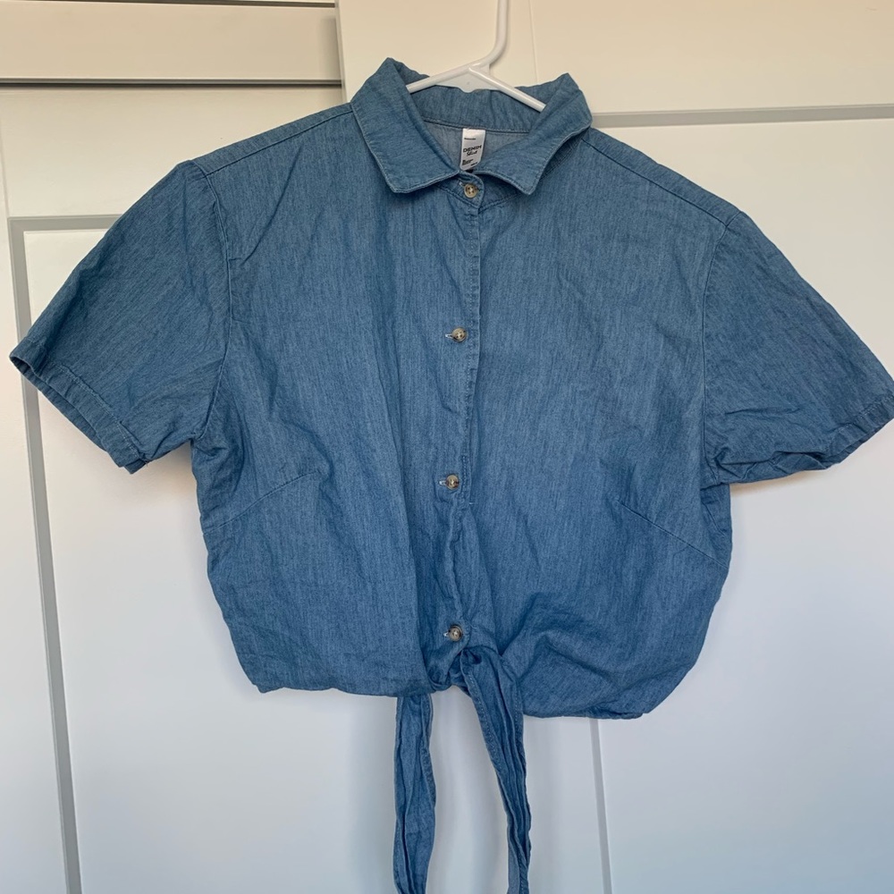 American Apparel Denim Top